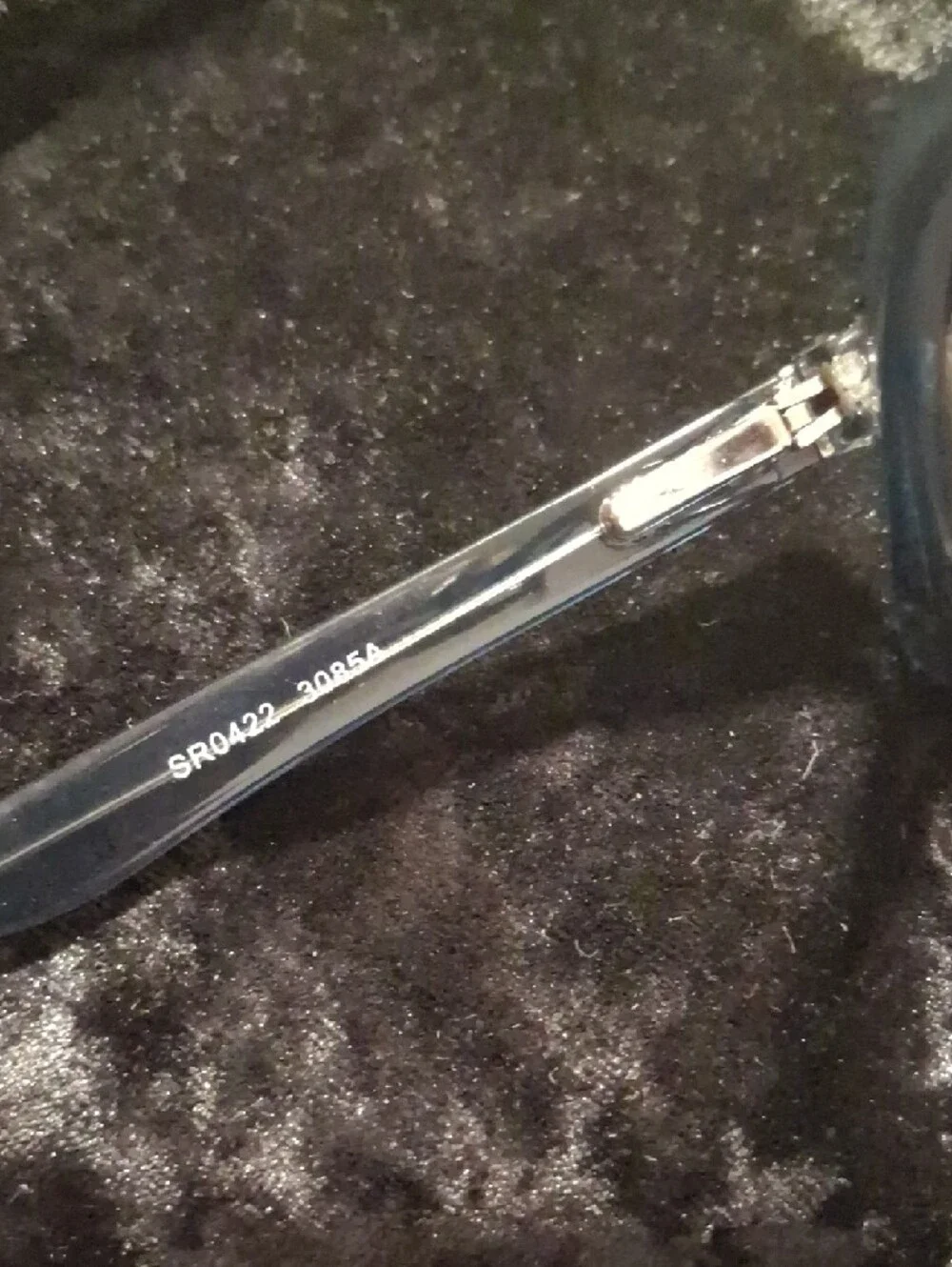 Foster Grant Clear Gray Round Frame Glasses